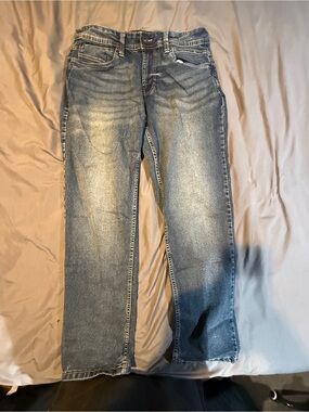 Kenneth Cole Men's Straight Jeans - Faded Blue Wash